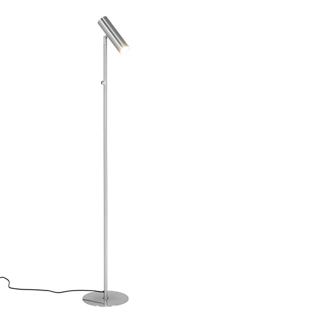 Stehlampe Silber, moderne Stehleuchte Silber
