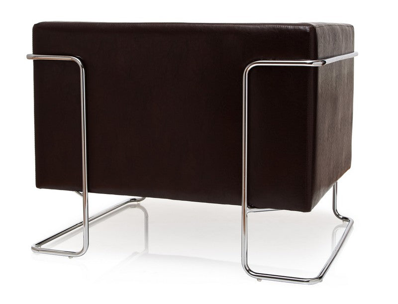 Loungesessel braun, Office-Sessel braun, Büro-Sessel braun