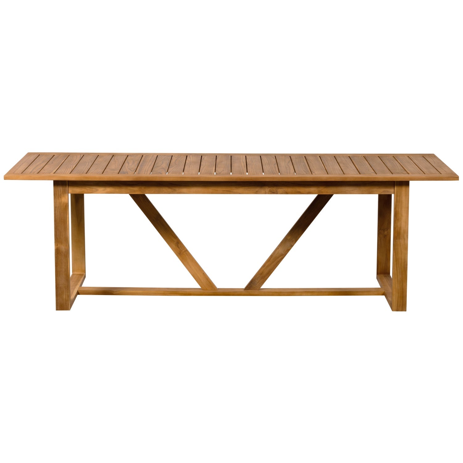 Gartentisch Holz Teak, Gartenesstisch Teakholz, Länge 240 cm