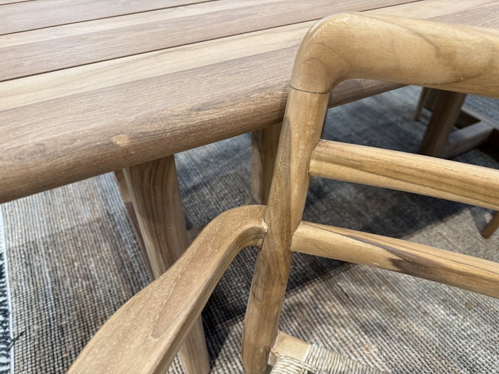 Gartenstuhl Naturholz, Stuhl Holz Naturmaterialien