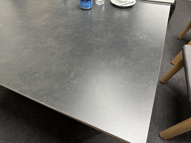 Gartentisch grau-Naturholz-Optik, Länge 200 cm