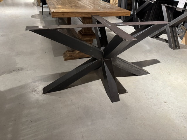 Tischbeine Spider Metall, Tischgestell Metall,  Tischfuß Metall, Breite 150 cm