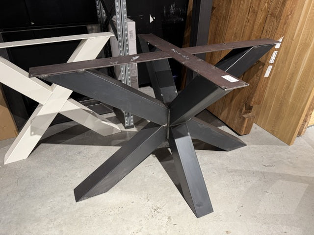 Tischbeine Spider Metall, Tischgestell Metall,  Tischfuß Metall, Breite 120 cm