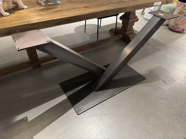 V Tischbeine Metall, V Tischgestell Metall,  Tischfuß Metall