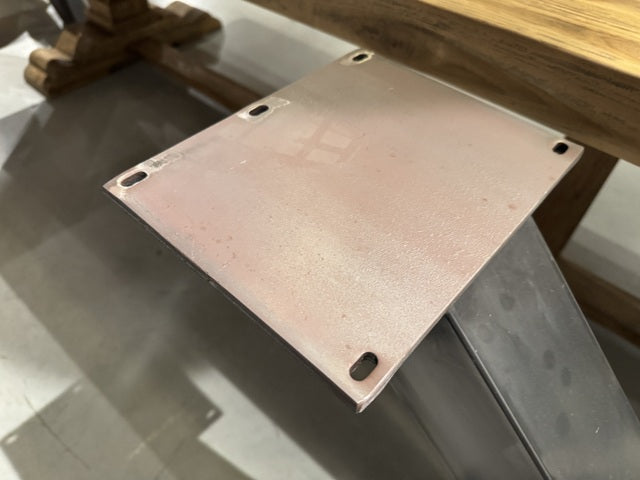 V Tischbeine Metall, V Tischgestell Metall,  Tischfuß Metall