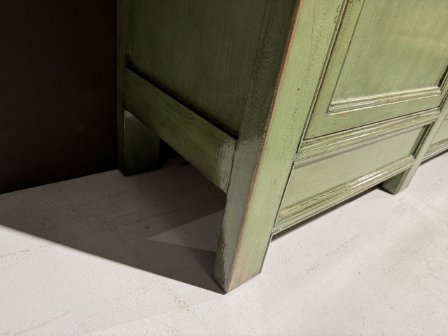 Sideboard grün, Sideboard China-Style, Breite 190 cm