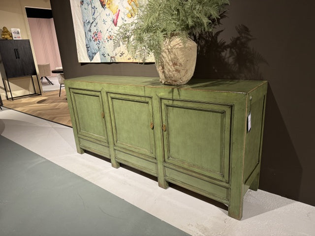 Sideboard grün, Sideboard China-Style, Breite 190 cm