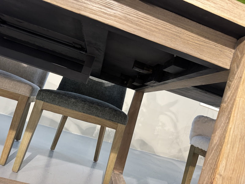 Esstisch Riviera Maison, Esstisch ausziehbar Eiche-Alt, Länge 220-340 cm