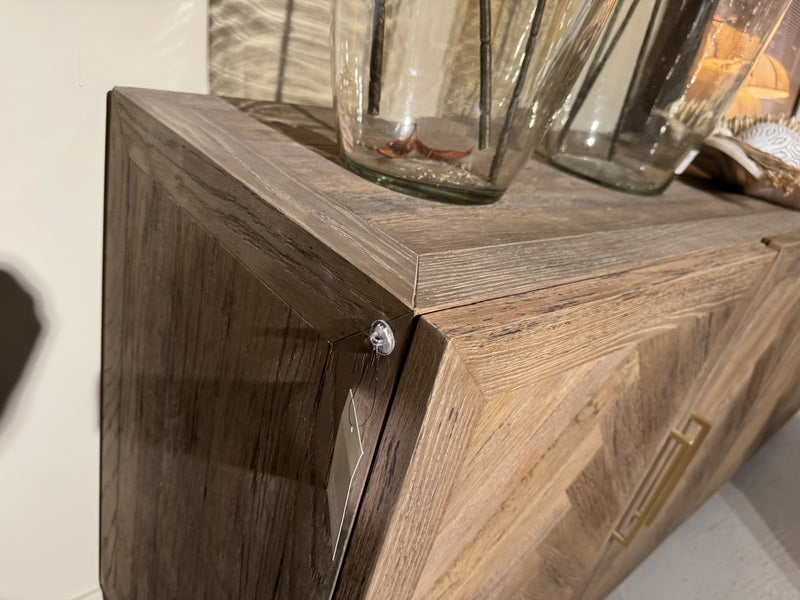Sideboard Alt-Eiche, Anrichte Eiche, Breite 230 cm