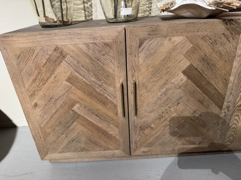 Sideboard Alt-Eiche, Anrichte Eiche, Breite 230 cm