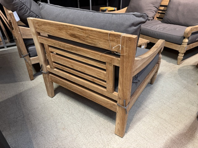 Gartensessel Teak, Gartensessel Holz, Breite 90 cm