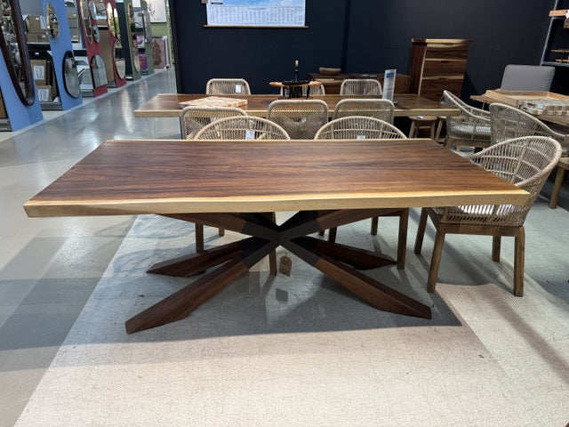 Tisch Teakholz, Esstisch Teak, Länge 200 cm