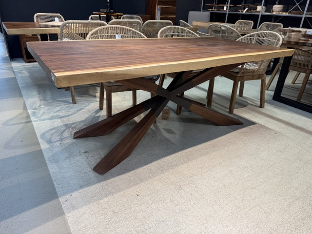 Tisch Teakholz, Esstisch Teak, Länge 200 cm