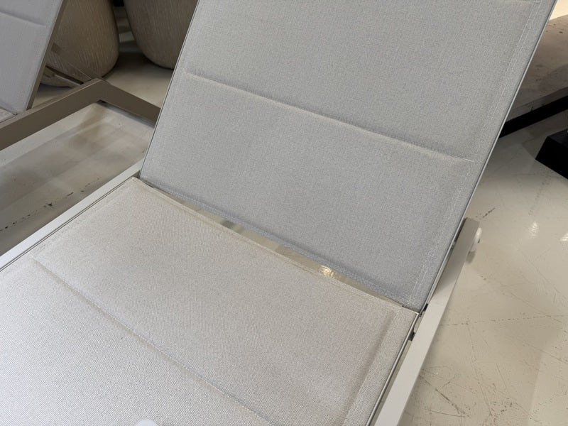 Gartenliege beige, Sonnenliege beige