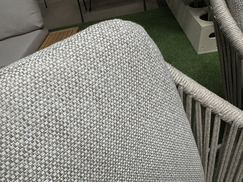 Gartenstuhl drehbar Aluminium, Gartenstuhl creme-beige