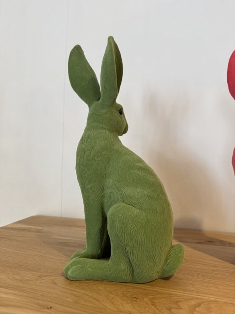 Osterhase grün, Deko-Hase grün, Höhe 50 cm