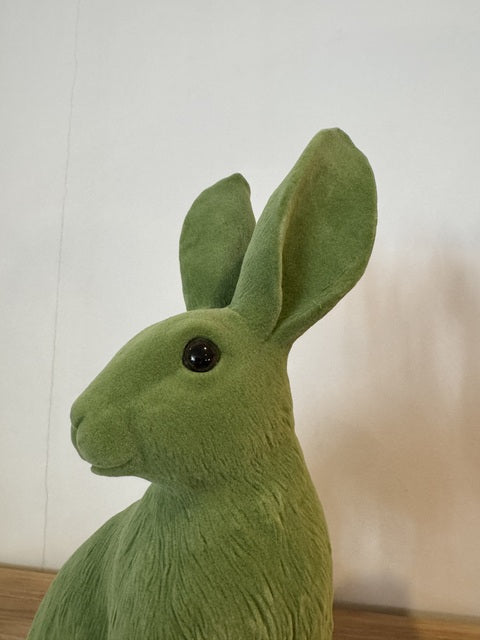 Osterhase grün, Deko-Hase grün, Höhe 50 cm