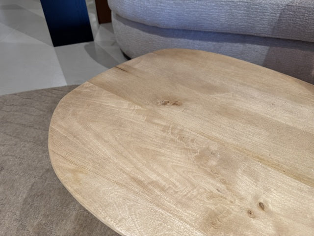 Couchtische 2er Set, Couchtisch Holz Naturholzhell