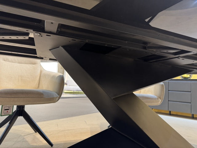 Esstisch Keramik oval Marmoroptik, Tisch Keramik oval, Esstisch Marmoroptik grau Keramik, Länge 270 cm