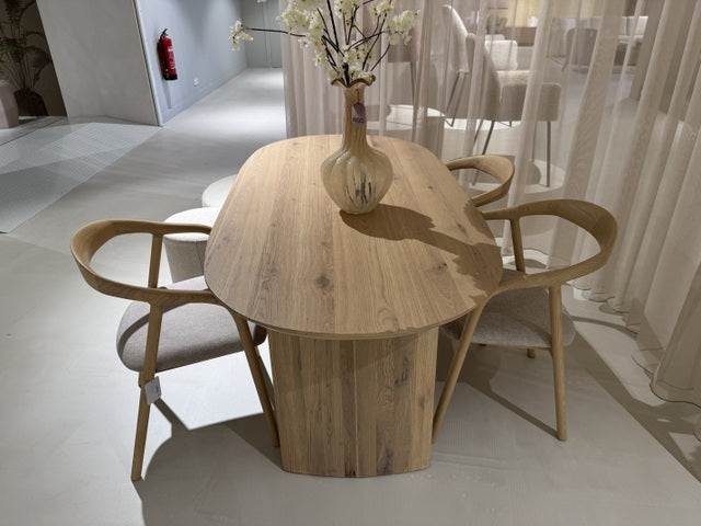 Esstisch Eiche Farbe Naturholz, Länge 250 cm