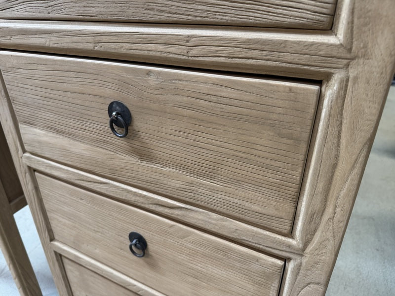 Kommode Naturholz, Schrank Altholz, Breite 55 cm