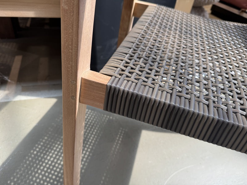 Gartenstuhl Teak Polyrattan, Gartenstuhl Holz massiv