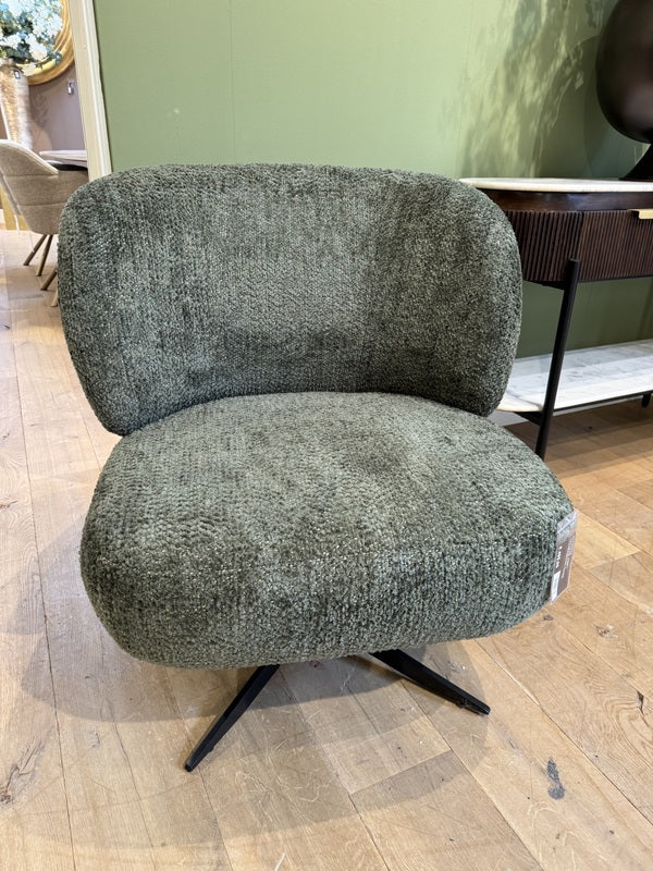 Sessel grün drehbar, grüner Sessel, Breite 73 cm