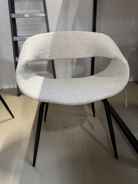 Stuhl weiß, gepolsterter Stuhl weiß