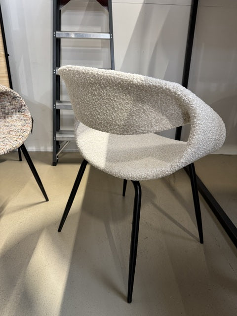 Stuhl weiß, gepolsterter Stuhl weiß