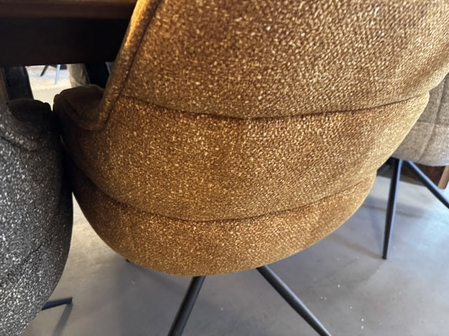 Stuhl Farbe Senf-gelb, Esszimmerstuhl gelb drehbar