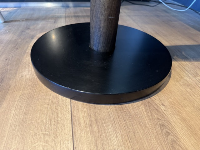 Garderobenständer Walnuss schwarz, Kleiderständer Walnuss