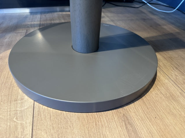 Garderobenständer grau, Kleiderständer grau mit ausklappbaren Hacken