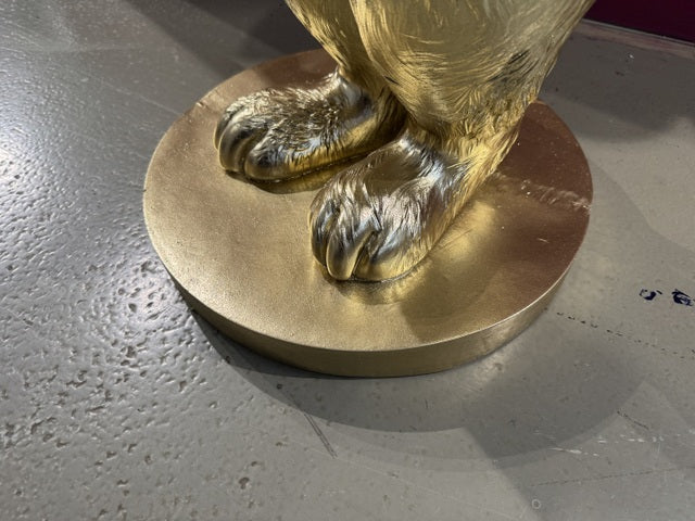 Osterhase Gold XXL, Deko-Hase Gold, Hase XXL Gold, Höhe 100 cm