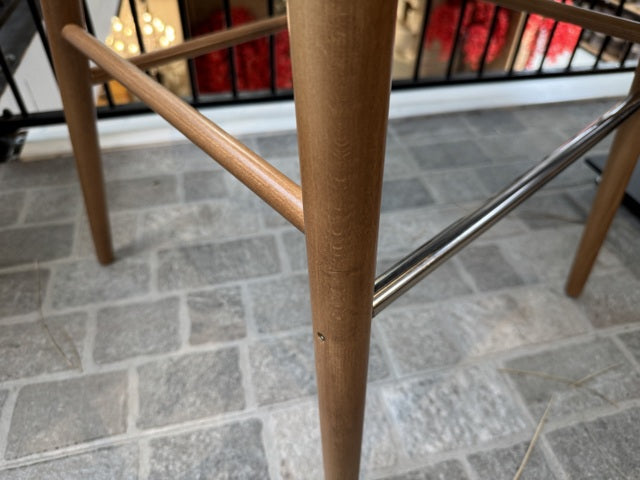 Barstuhl taupe-beige, Barstuhl taupe, Sitzhöhe 74 cm
