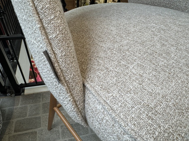 Barstuhl taupe-beige, Barstuhl taupe, Sitzhöhe 74 cm