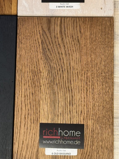 Esstisch massiv Eiche, Tisch Industriedesign Gestell aus Metall, Tisch Eiche massiv, Maße 300 x 100 cm