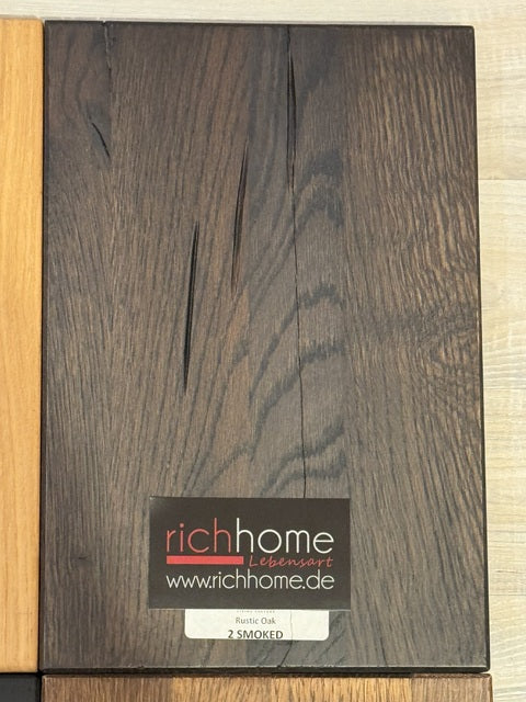 Esstisch massiv Eiche, Tisch Industriedesign Gestell aus Metall, Tisch Eiche massiv, Maße 300 x 100 cm