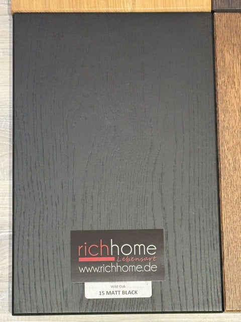 Esstisch massiv Eiche, Tisch Industriedesign Gestell aus Metall, Tisch Eiche massiv, Maße 300 x 100 cm