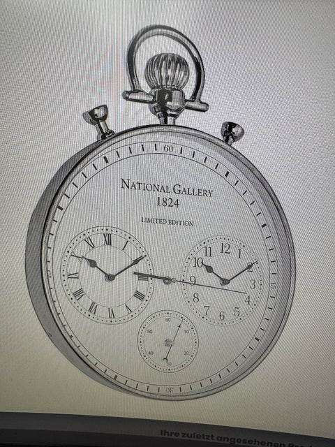 Wanduhr rund weiß-Silber, Uhr rund weiß, Durchmesser 51 cm