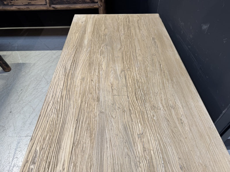 Altholz Couchtisch Naturholz, Couchtisch mit Schubladen Altholz, Länge150 cm