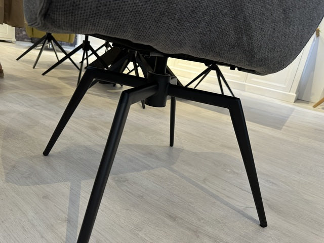 Stuhl grau drehbar, Esszimmerstuhl drehbar grau