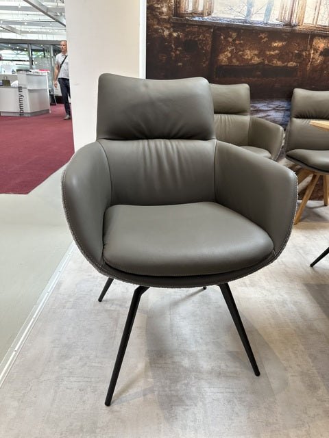 Stuhl grau drehbar, Esszimmerstuhl drehbar grau