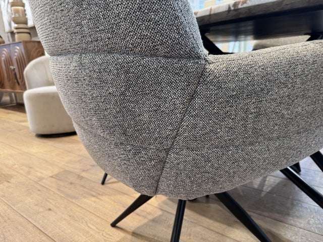 Stuhl grau, drehbarer Stuhl grau