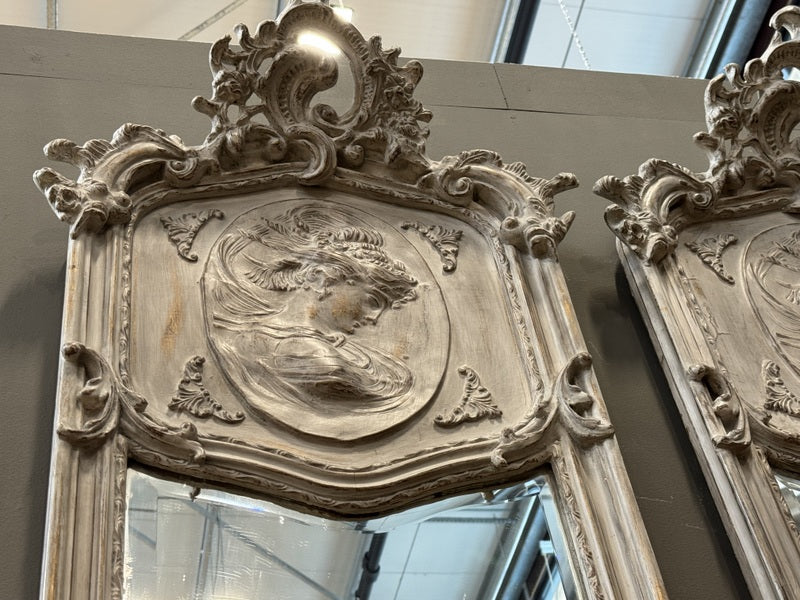 Spiegel Antikoptik, Wandspiegel Antik-Klassik , Höhe 180 cm