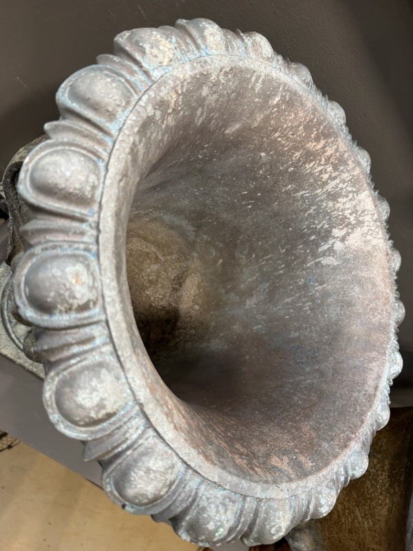 Gartenvase Antikoptik, Vase , Vase Rost, Höhe 55 cm