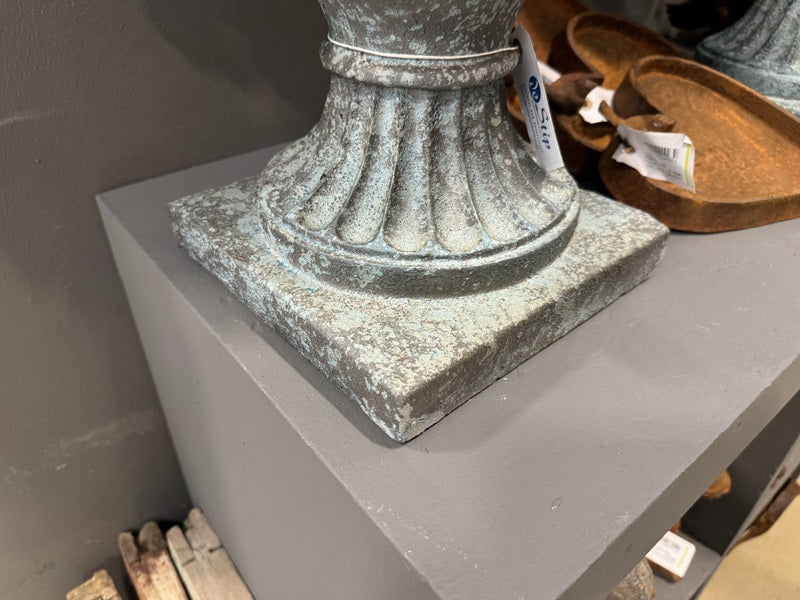 Gartenvase Antikoptik, Vase , Vase Rost, Höhe 55 cm