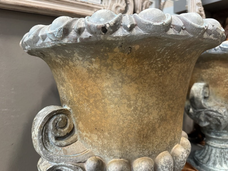 Gartenvase Antikoptik, Vase , Vase Rost, Höhe 55 cm