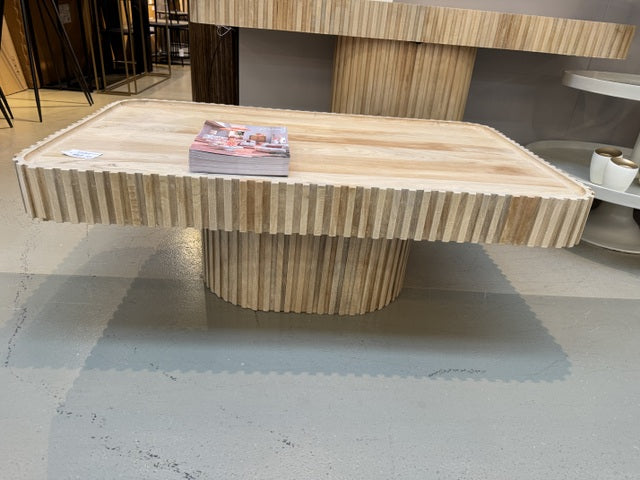 Couchtisch Naturholz, Wandtisch Naturholz, Breite 120 cm