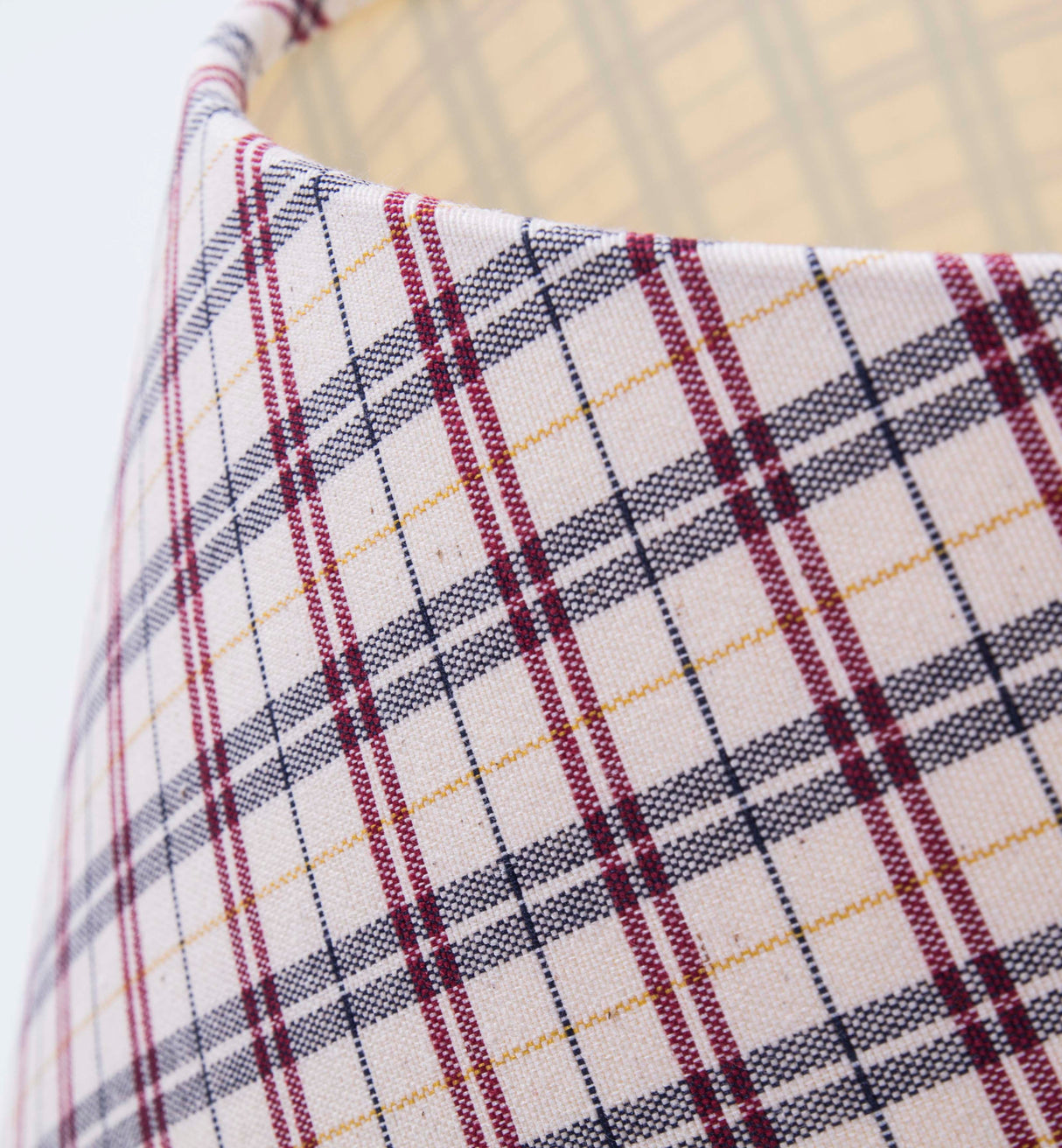 Lampenschirm kariert, Durchmesser 30 cm