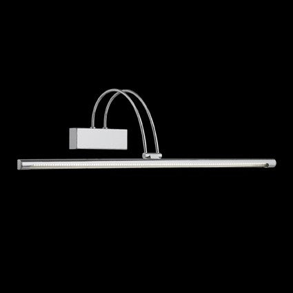 Wandleuchte Metall chrom oder nickel LED